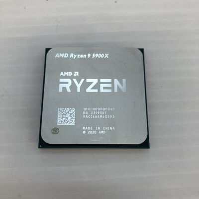 【徳島住吉店】中古  AMD Ryzen 9 5900X (AM4/3.7/70M/C12/T24/105W) 143914 