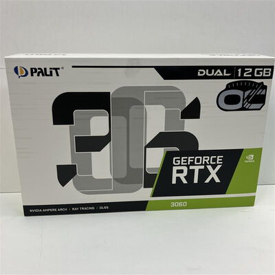【仙台店】中古  Palit NVIDIAGeForce RTX3060 12GB DUAL OC 3240008693 