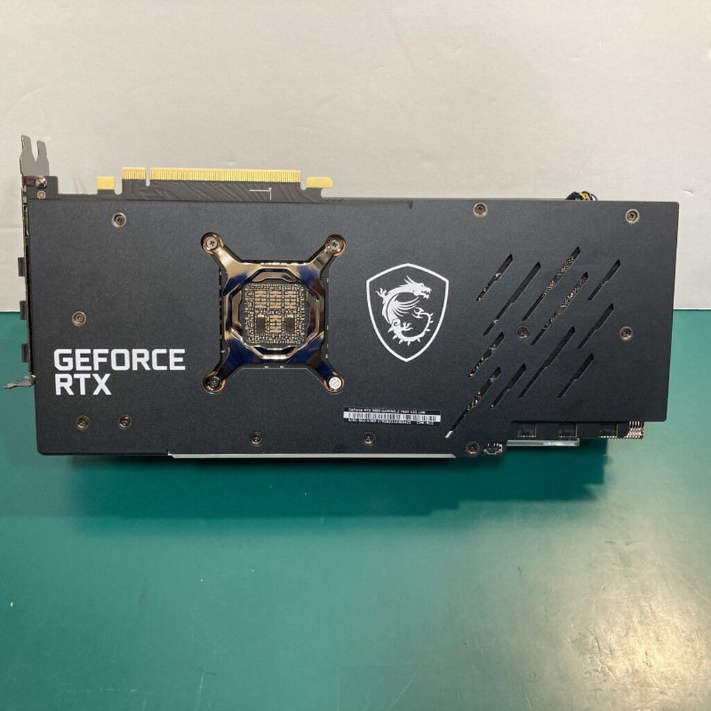 中古 MSI GeForce RTX 3080 GAMING Z TRIO 12G LHR 4760001385