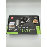 中古  MSI GeForce RTX 4070 SUPER 12G VENTUS 2X OC (RTX4070 SUPER 12GB) 163393 