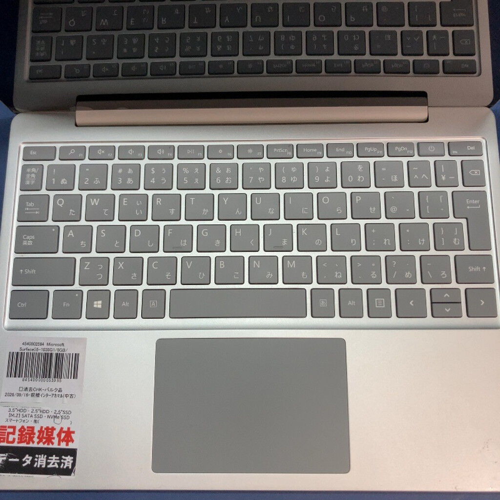 中古 Microsoft Surface(i5-1035G1/8GB/SSD128GB/W11H) 4540002584