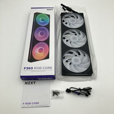 【神戸・三宮店】中古  NZXT RF-U36HF-B1(F360 RGB CORE BK 360mm PWM RGB) 3430006418 