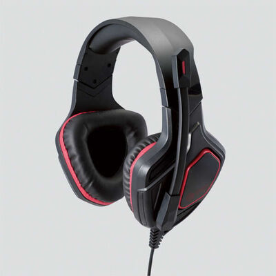 エレコム  HS-G50BK (ゲーミングヘッドセット ブラック) 