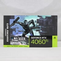 中古  玄人志向 GG-RTX4060Ti-E8GB/OC/DF（RTX 4060 Ti 8GB） 3480032600 
