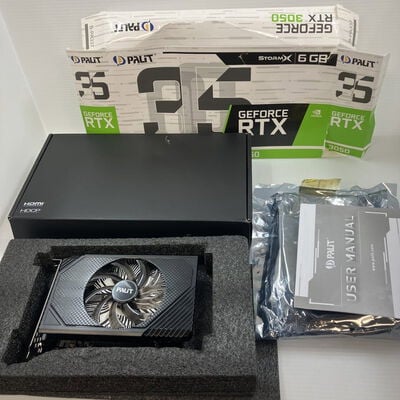 【秋葉原本店】中古  Palit NE63050018JE-1070F(RTX3050 StormX 6G) 192392 