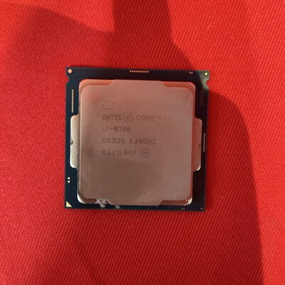 【千葉店】中古  INTEL Core i7 8700 (1151/3.20GHz/12M/C6/T12) 136198 
