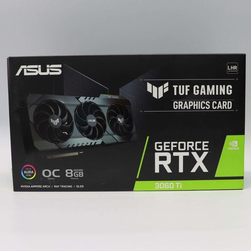 中古 ASUS TUF-RTX3060TI-O8G-V2-GAMING (RTX3060Ti 8GB) 175513
