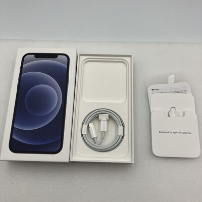 【新潟店】中古  Apple iPhone12 6.1インチ 64GB (ブラック) 国内版SIMロックフリー MGHN3J/A 143737 