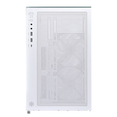SilverStone  Lucid 04 SST-LD04-W-ARGB (MicroATX ガラス ホワイト) 