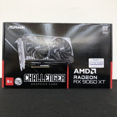 【長野稲里店】中古  ASRock RX9060XT CL 8GO(RX9060XT Challenger 8G) 179887 