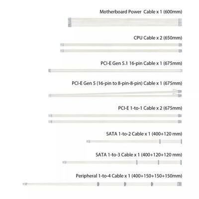 ASUS  TUF-GAMING-1000G-WHITE (1000W) 
