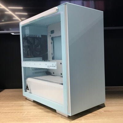 【松山環状枝松店】中古  DEEPCOOL MACUBE110 PASTEL BLUE(M-ATX ｶﾞﾗｽ ) 4560001404 
