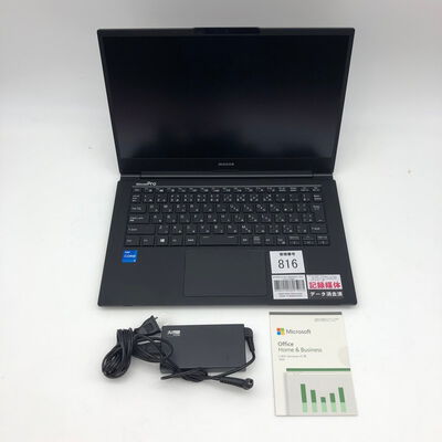 【大分店】中古  Mouse Mpro-NB420HW11 (Intel Core i5 1135G7 2.4GHz/16GB/SSD256GB/-/オンボード/14/1920x1080/Wi-Fi/WEBCAM/W11P/Microsoft Office Home and Business 2024) 186985 