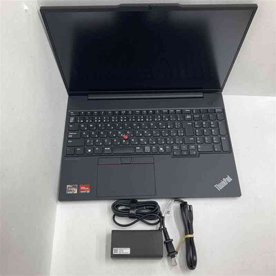 【八王子店】中古  Lenovo ThinkPad E16 Gen 2 AMD (AMD Ryzen5 7535U 2.9GHz/16GB/SSD256GB/-/オンボード/16/1920x1200/Wi-Fi/WEBCAM/W11P64) 176149 