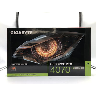 【水戸赤塚店】中古  GIGABYTE GV-N407TSWF3MAX-16GD (RTX4070Ti SUPER 16GB) 4680003934 
