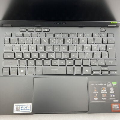 【新潟店】中古  ASUS TUF GAMING A14 FA401KM-AI7R5060(Ryzen AI 7 350/32GB/SSD1TB/RTX5060/14.0 2560x1600/W11H) 3290007211 