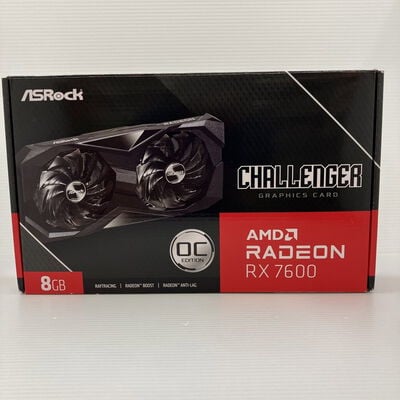 【秋葉原本店】中古  ASRock RX7600 CL 8GO RX7600 Challenger 8G OC (RX7600 8G) 162749 