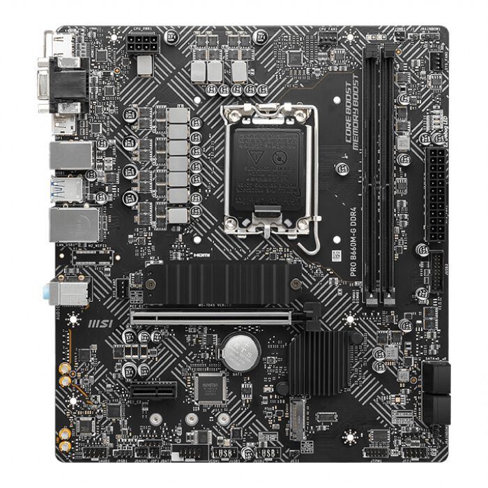 MSI PRO B660M-G DDR4 (B660 1700 MicroATX) ドスパラ限定モデル