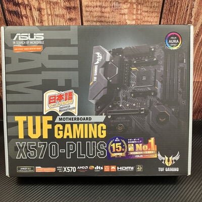 【富士青葉店】中古  ASUS TUF GAMING X570-PLUS (X570 AM4 ATX DDR4) 140041 