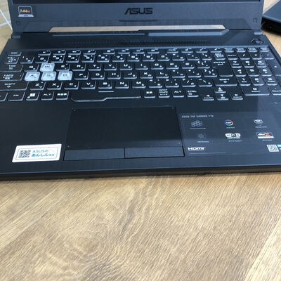 【姫路店】中古  ASUS FX506LHB-I5G1650W11(i5-10300H/8GB/SSD512GB/GTX1650/W11H) 4740000910 