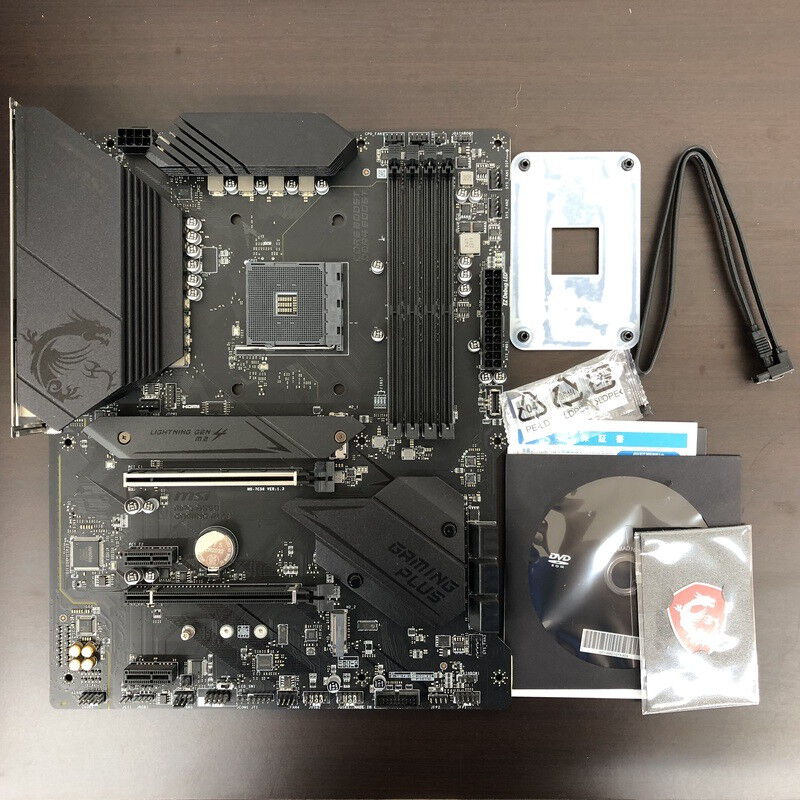 中古 MSI MPG B550 GAMING PLUS (B550 AM4 ATX DDR4) 142929