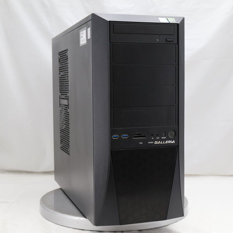 中古 THIRDWAVE GALLERIA KT(Intel Core i7 9700K/16GB DDR4 (PC4