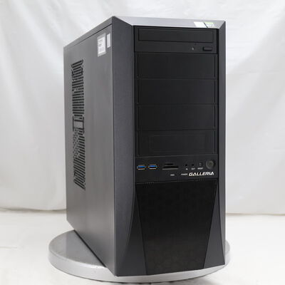 【通販センター】中古  THIRDWAVE GALLERIA KT(Intel Core i7 9700K/16GB DDR4 (PC4)/SSD512GB/DVDマルチ/NVIDIA GeForce RTX 2070 SUPER 8GB/W11H64 MAR) 201445 
