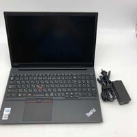 中古  Lenovo ThinkPad E15 20RE-S28H00 (Intel Core i5 10210U 1.60GHz/16GB/SSD256GB/-/オンボード/15.6/1920x1080/GbE/Wi-Fi/WEBCAM/W11H) 193761 