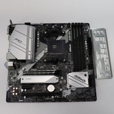 【札幌店】中古  ASRock B550M Pro4 (B550 AM4 mATX DDR4) 142938 