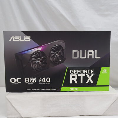 【通販センター】中古  ASUS DUAL-RTX3070-O8G (RTX3070 8G) 143895 
