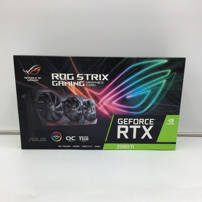 【白山FM松任店】中古  ASUS ROG-STRIX-RTX2080TI-O11G-GAMING (RTX2080Ti 11G GDR6) 4950002386 