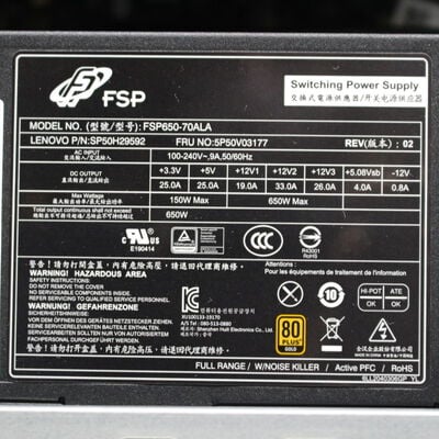 【通販センター】中古  Lenovo Legion(Intel Core i7 10700/16GB/SSD1TB/なし/NVIDIA GeForce GTX 1650 SUPER 4GB/W11H64 MAR) 181754 