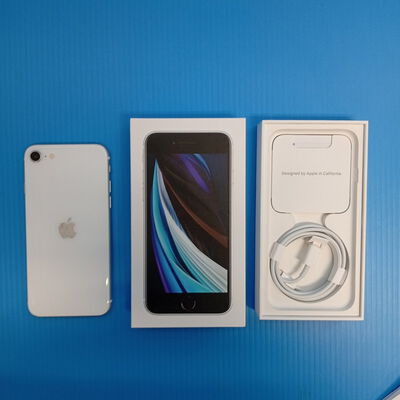 【大須店】中古  【au】Apple iPhoneSE 4.7インチ (第2世代/2020) 64GB (ホワイト) MHGQ3J/A 新パッケージ版 146172 