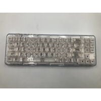 中古  YUNZII X71 メカニカルゲーミングキーボード 透明キーキャップ （クリスタルアイス軸、ホワイト） 4680003798 