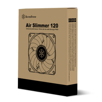 SilverStone  Air Slimmer 120 SST-AS120B (120mm ブラック) 