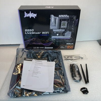 【京都店】中古  ASRock B850 LiveMixer WiFi (B850 AM5 ATX DDR5) 175466 