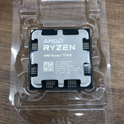 【宇都宮鶴田店】中古  AMD Ryzen 7 7700X (AM5/4.5G/40M/C8/T16/105W) 1460024274 