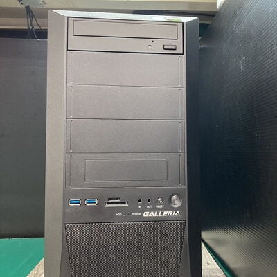 【広島店】中古  GALLERIA XV(Core i7-8700/16GB/SSD500GB+HDD2TB/DVD-MULTI/GTX 1070Ti 8GB/W11H) 3320005343 