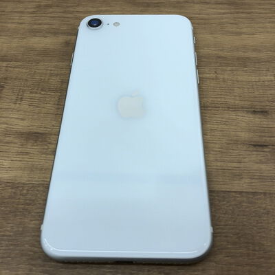 【宇都宮鶴田店】中古  【SIMロック解除済み】【au】Apple iPhoneSE 4.7インチ (第2世代/2020) 64GB (ホワイト) MHGQ3J/A 新パッケージ版 155748 
