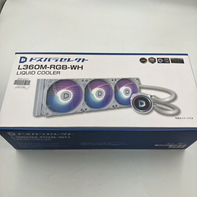 【なんば店】中古  ﾄﾞｽﾊﾟﾗｾﾚｸﾄ L360M-RGB-WH(360mm ARGB 水冷) 3280023394 