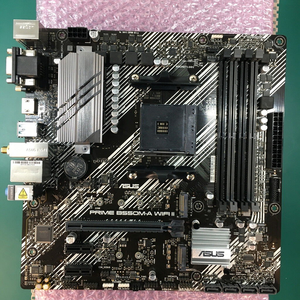 中古 ASUS PRIME B550M-A WIFI II (B550 AM4 mATX DDR4) 5250001203