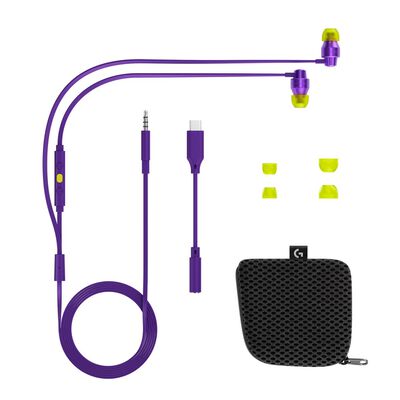 Logicool  G333 Gaming Earphones G333-PU (パープル) 
