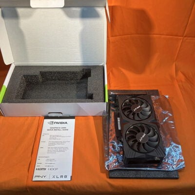 【なんば店】中古  PNY GeForce RTX 4060 8GB VERTO STANDARD DUAL FAN 3280021359 