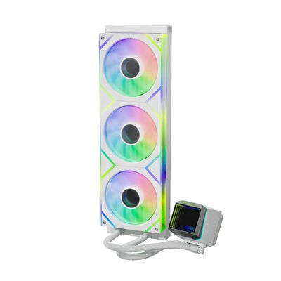 ADATA  LEVANTE II 360 オールインワン CPU 水冷クーラー LEVANTEII360-WHCWW (360mm ホワイト) 