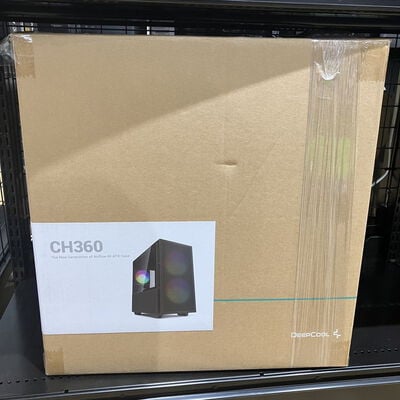【宮崎恒久店】中古  DEEPCOOL CH360(mATX ｶﾞﾗｽ BK) 5160000442 