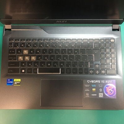 【佐賀南部バイパス店】中古  MSI Cyborg A12VF(i7-12650H/32GB/SSD2TB/RTX4060/15.6/1920×1080/ドライブ無し/W11H) 5250000738 