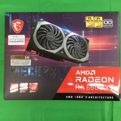【川崎店】中古  MSI Radeon RX 6600 XT MECH 2X 8G (RX6600XT 8GB) 3170006686 