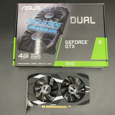 【熊本浜線店】中古  ASUS DUAL-GTX1650-4G (GTX1650 4GB) 149939 
