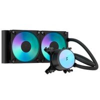 Fractal Design  Radius 240 RGB Black FD-W-RA1-2402 (240mm ARGB ブラック) 