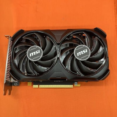 【なんば店】中古  MSI GeForce RTX 4060 VENTUS 2X BLACK 8G OC (RTX4060 8GB) 158792 